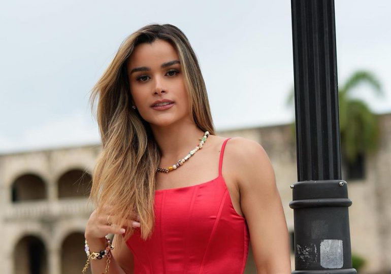 Clarissa Molina disfruta RD durante grabación de nueva película