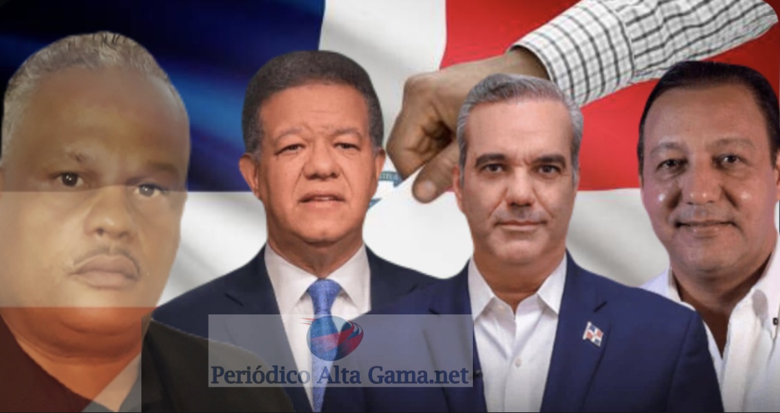 "Elecciones en RD: Abinader se encamina hacia la reelección, Fernández busca remontar y Martínez lucha por mantenerse en la contienda"