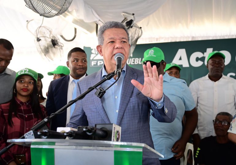 Leonel Fernández inicia este martes 2 días de actividades en Santo Domingo Este