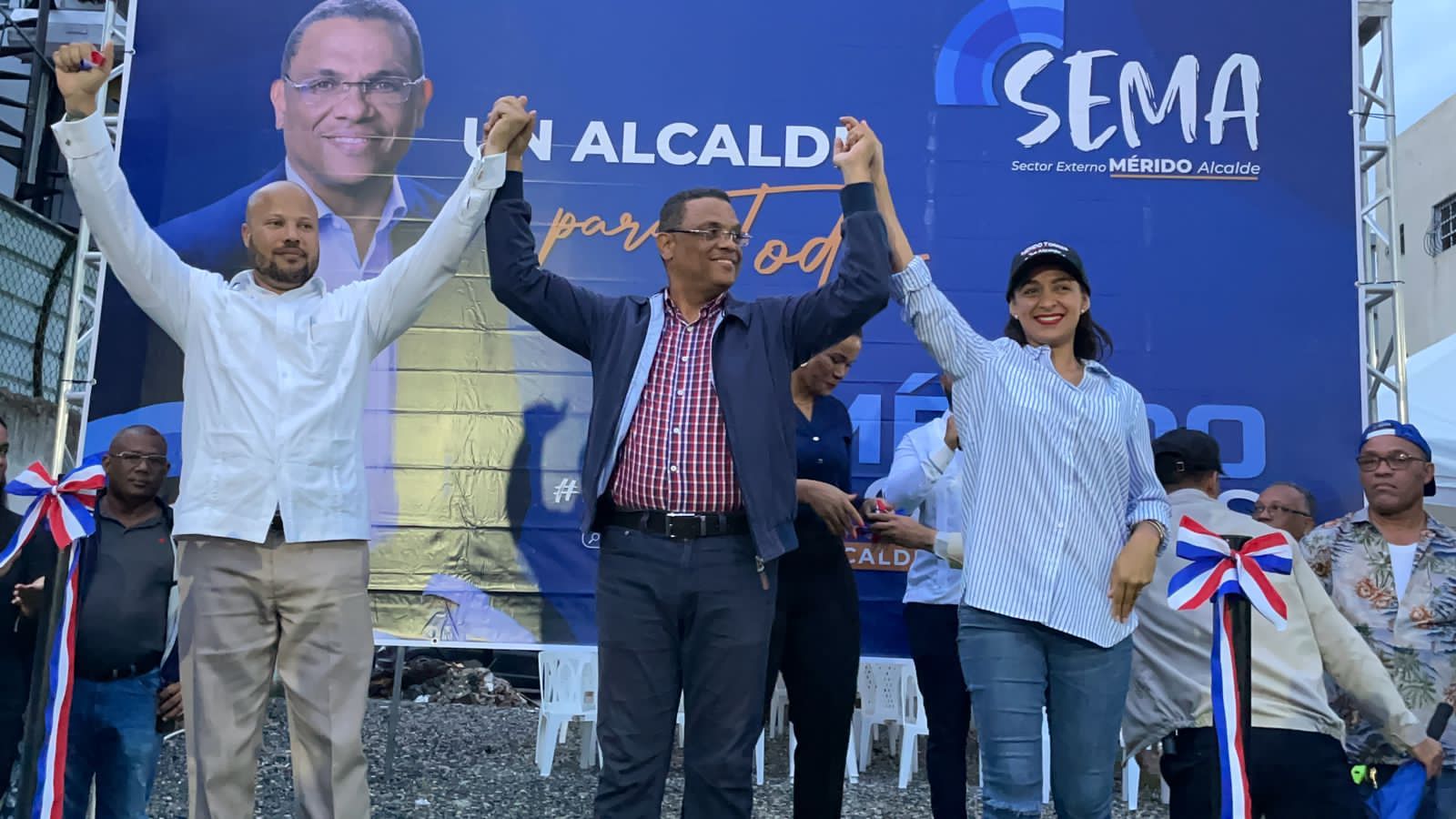 Mérido Torres fortalece candidatura; inaugura oficina del sector externo