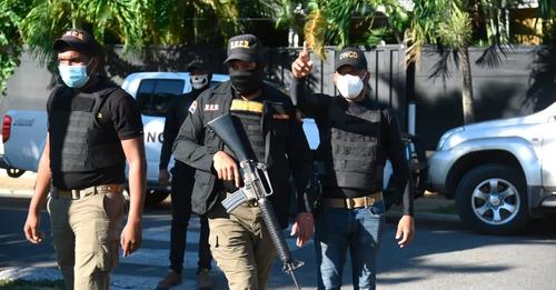 La estructura que se investiga en la Operación Halcón IV, He aquí