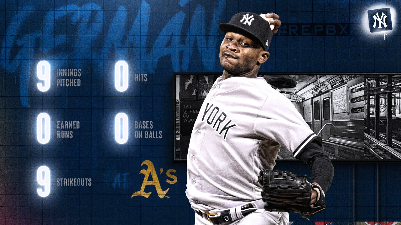 Domingo Germán lanza juego perfecto