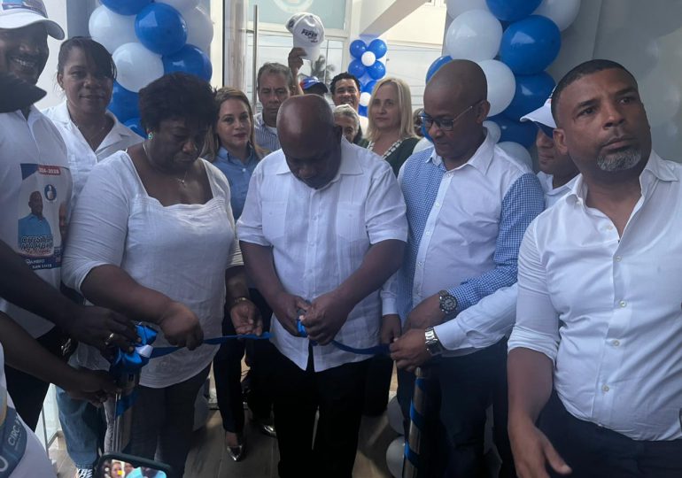 Diputado Pedro Julio Alcántara (PEPEN), inaugura comando de campaña en Santo Domingo Este