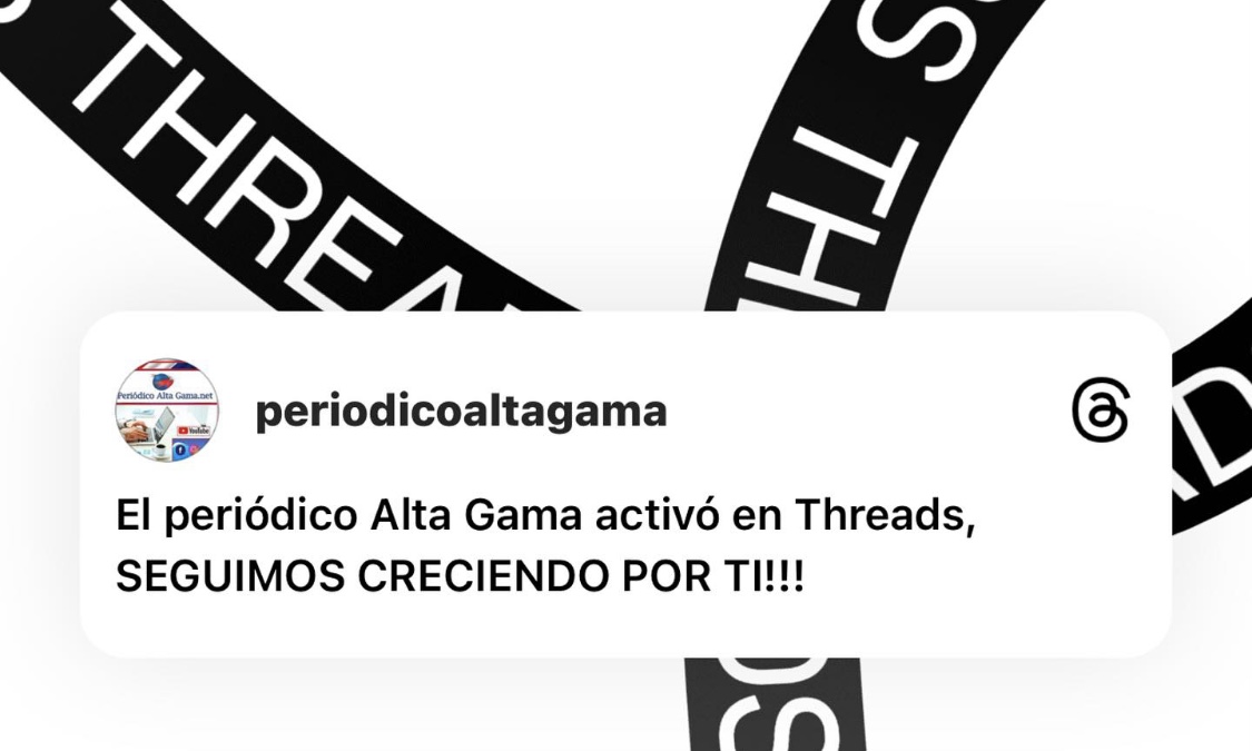 Red social Threads alcanza 5 millones de usuarios en sus primeras cuatro horas