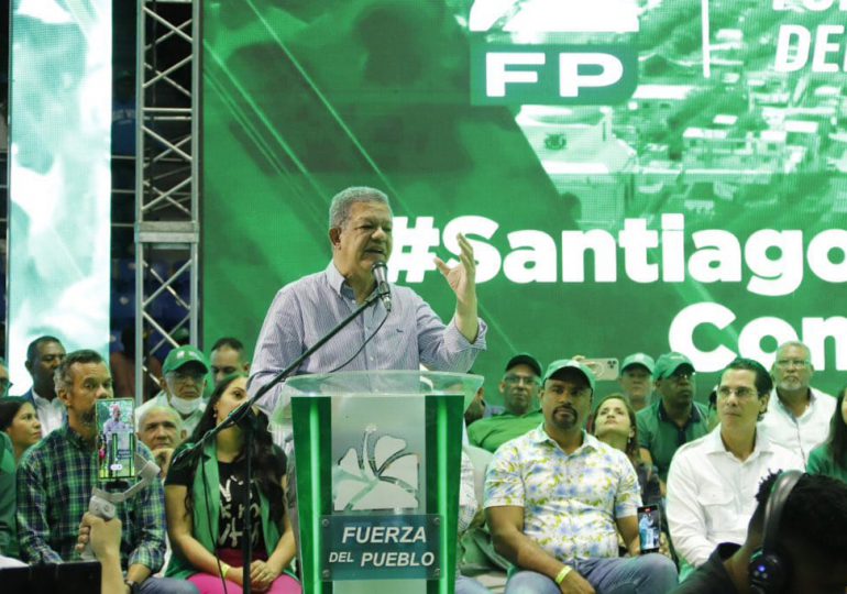Leonel Fernández encabezará acto de juramentación este martes en Santiago