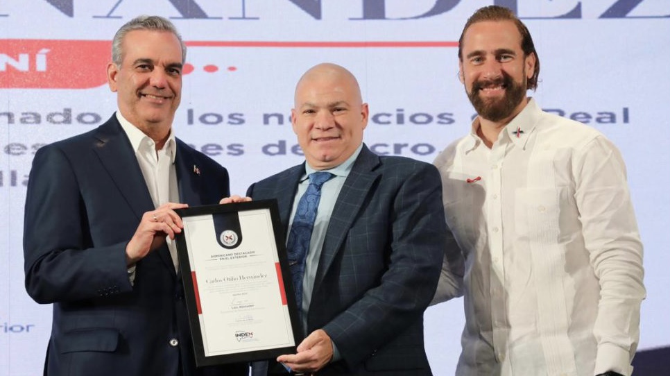 Unión Internacional de Oficiales y Civiles en NY reconoce Abinader por avances en PN