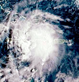 Atención: (Tormenta Franklin) toca tierra en República Dominicana