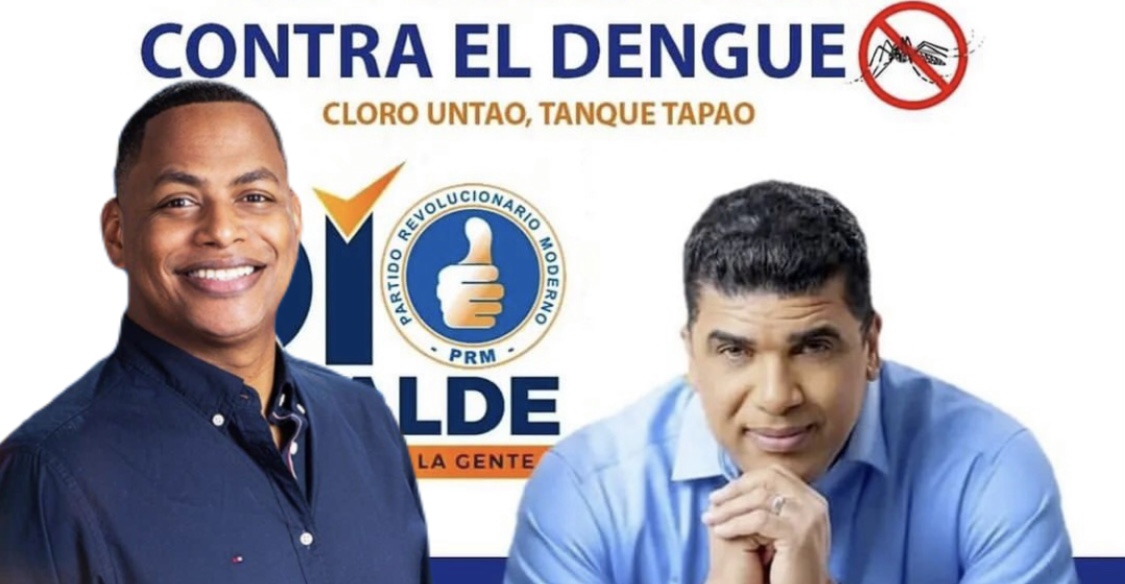 Bolívar Valera se une a la campaña de Dío Astacio "Cero mosquitos", plan preventivo para combatir el dengue en SDE