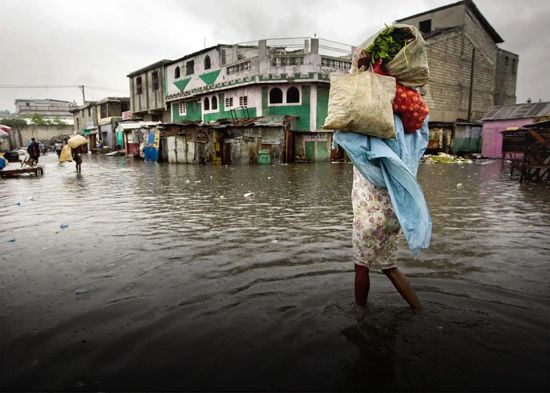 Las lluvias torrenciales dejan cuatro muertos y dos desaparecidos en Haití