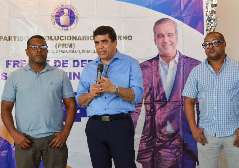 Dío Astacio recibe apoyo del Frente de Deportes; dice invertirá en talento de jóvenes deportistas