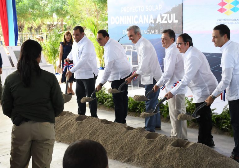 Proyecto Solar Fotovoltaico Dominicana Azul aportará anualmente al Sistema Eléctrico Nacional 182 611 megavatios de energía limpia
