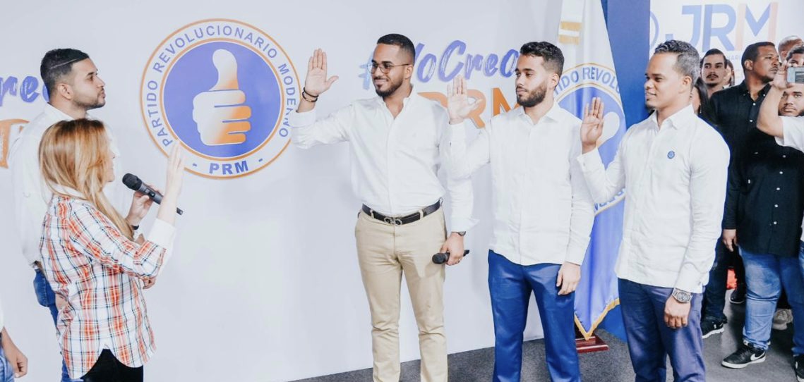 JRM juramenta a Rafael Jesús Féliz García como presidente en el Distrito Nacional