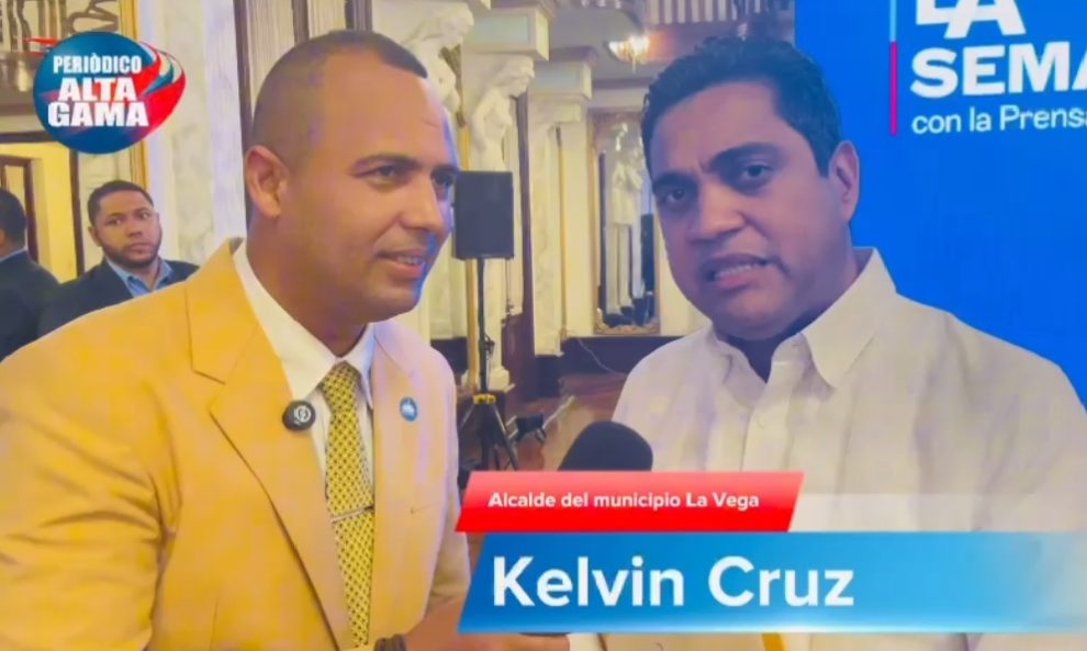 Kelvin Cruz agradece voto de confianza; dice seguirá trabajando para transformación de La Vega