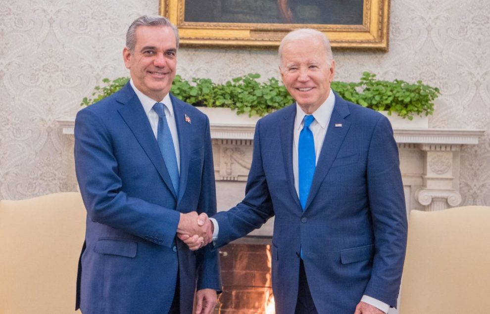 Joe Biden insta al presidente Abinader a profundizar relación bilateral entre RD y EE.UU.
