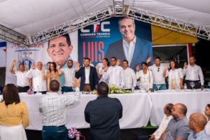 Comisión Técnica El Cambio Continúa inaugura comando de campaña en Bonao
