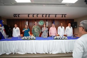 Raquel Peña inaugura nuevas áreas del Hospital Universitario Docente Central de las Fuerzas Armadas