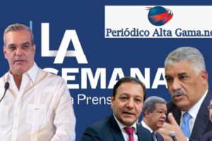 La "rueda de prensa" de RESCATE RD se enfrenta a la SEMANAL del Presidente Abinader, convocada a la misma hora.