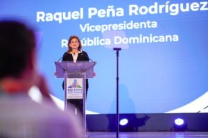 Raquel Peña afirma que RD y el Caribe están listos para asumir papel protagónico en actual contexto económico