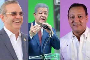 RD Elige a un mes para las elecciones presidenciales: Abinader 64.7%, Leonel 20.8% y Abel 10.9%