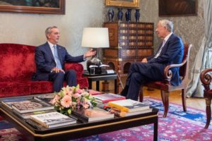 Presidente de Portugal define a Abinader como gran líder de Centro América y el Caribe