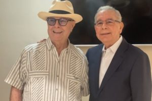 Hipólito explica en qué consistió la visita que le hizo a Danilo esta semana