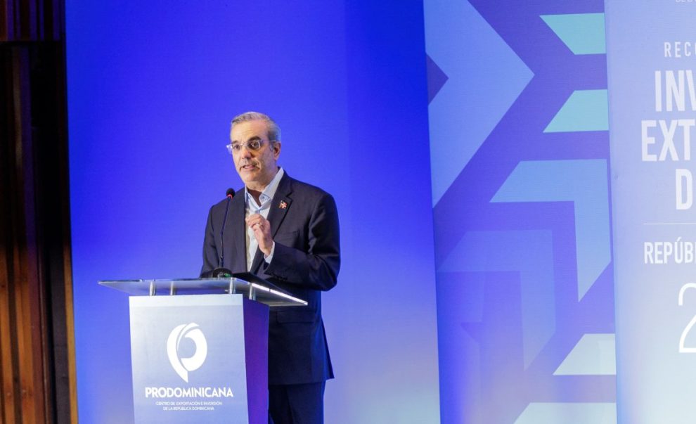 El presidente Luis Abinader revela inversión extranjera directa en RD superó los 4,000 millones de dólares