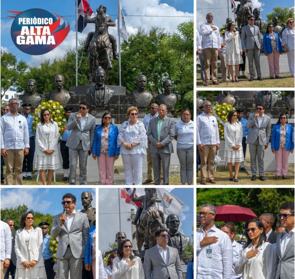 Alcalde Dío Astacio Rinde Homenaje a los Héroes de la Gesta Restauradora en su 161 Aniversario