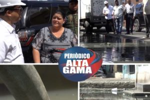 Alcalde Dío Astacio Inicia Trabajos para Solucionar Estancamiento de Aguas Negras en Los Mina