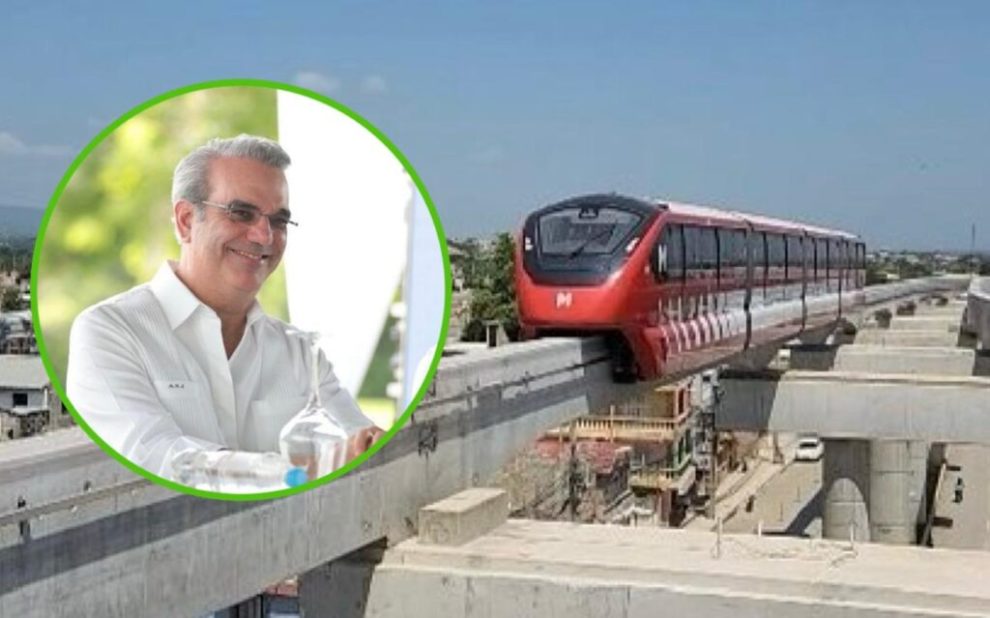 Presidente Abinader hará primera prueba del Monorriel de Santiago