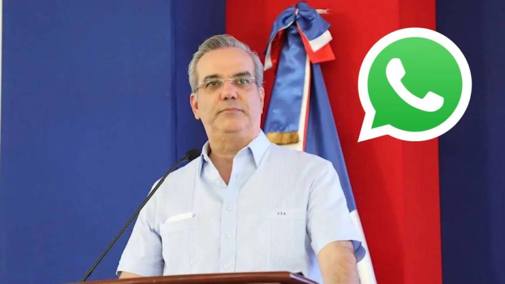 El Presidente Luis Abinader lanza #LAencuesta en su canal de WhatsApp