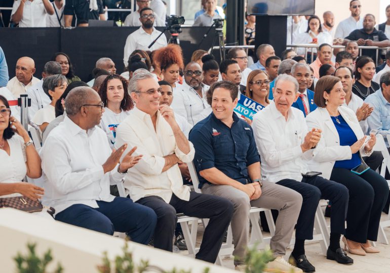 Abinader y Ministro Bonilla inauguran nuevo centro regional de la UASD