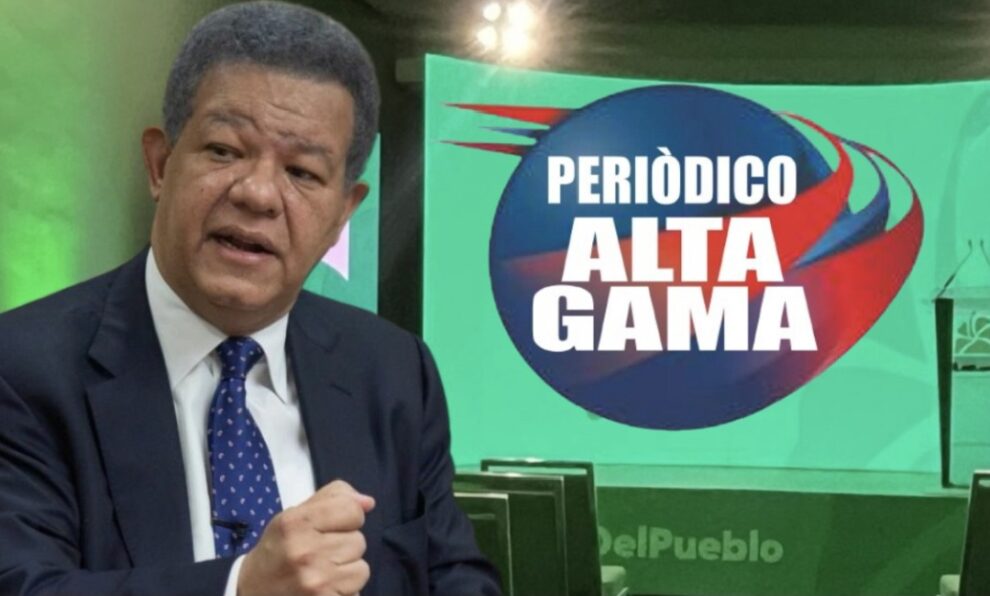 "Director del periódico Alta Gama, José Amador, afirma: 'Reinicio de La Voz del Pueblo de Leonel es una estrategia desgastada de un liderazgo que se resiste a morir.'"