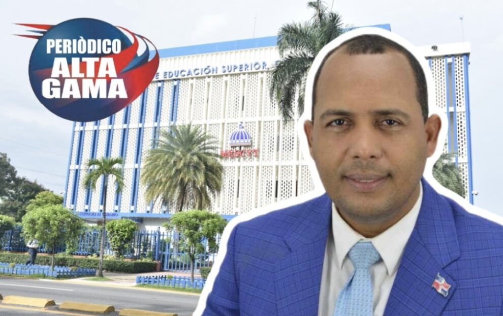 "Subdirector de Periódico Alta Gama sugiere fusión del Ministerio de la Juventud con el MESCYT, no con el Ministerio de Educación"