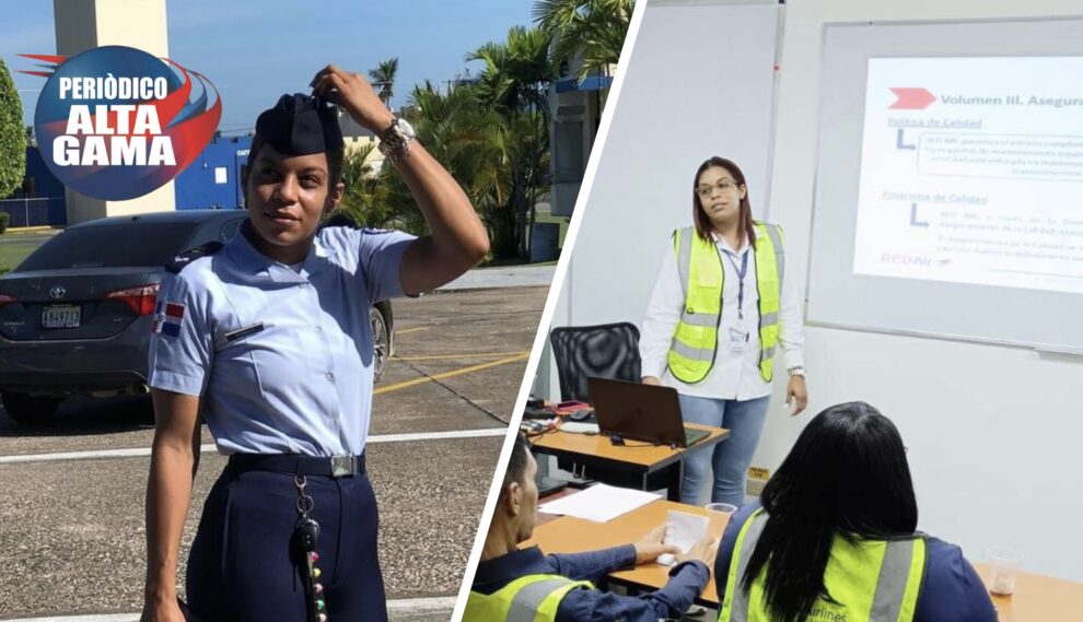 La Mujer Dominicana en la Aviación