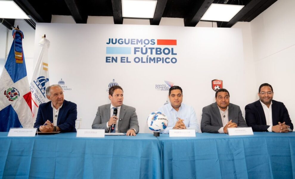 Instituciones anuncian evento “Juguemos Fútbol en el Olímpico” que involucra más de 1,200 niños y jóvenes