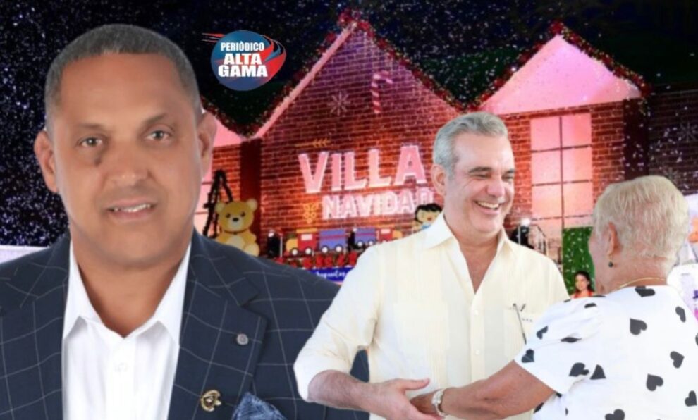 Roberto Rojas afirma que el gobierno está cumpliendo su promesa, "de darle a República Dominicana la mejor Navidad en su historia"