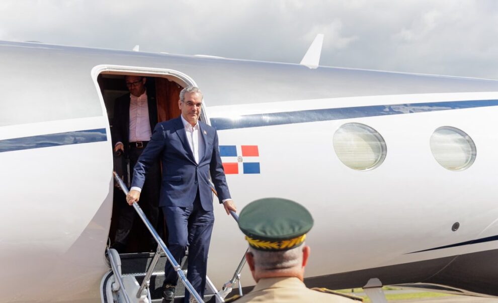 El presidente Luis Abinader viajará este lunes a la República Cooperativa de Guyana