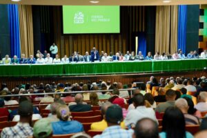 Fuerza del Pueblo realizó asamblea de dirigentes en el Distrito Nacional