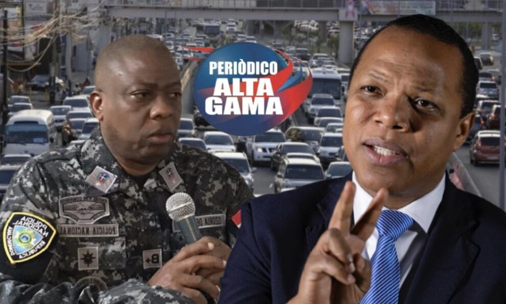 Milton Morrison y Francisco Osoria de la Cruz, cuestionados por su pobre desempeño para mejorar el desorden en el tránsito de RD