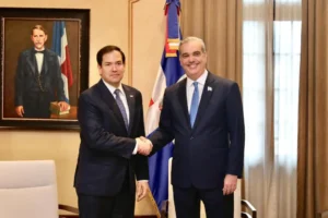 Abinader sostendrá reunión con Marco Rubio en Washington