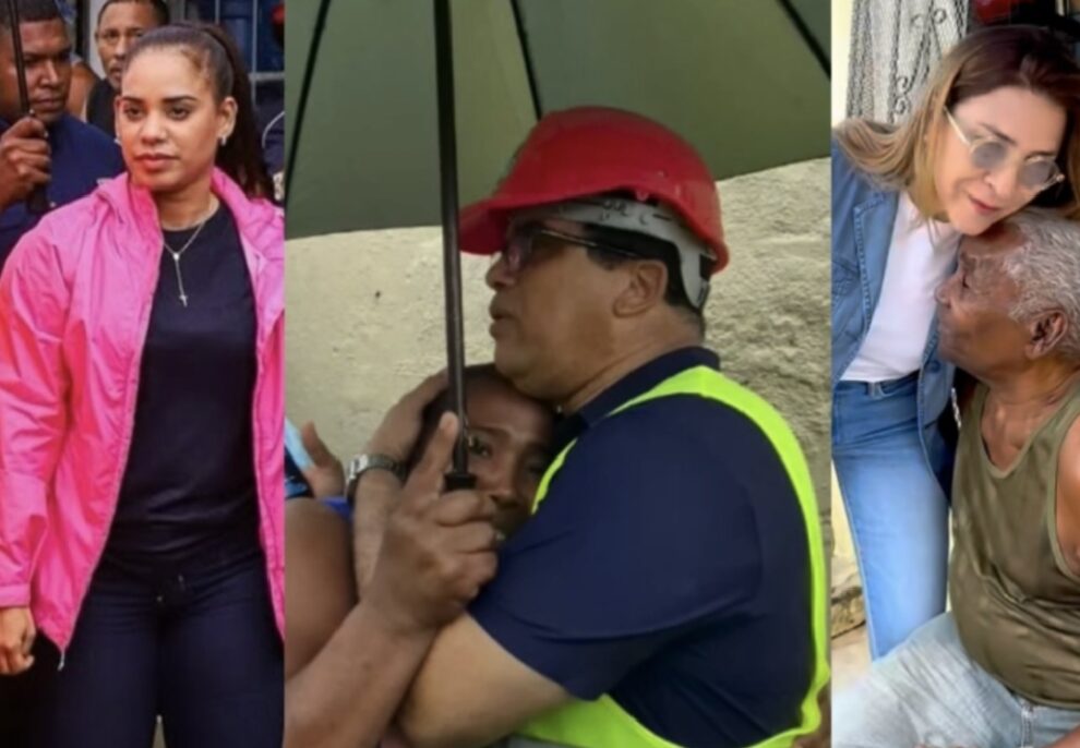 Dío Astacio, Betty Gerónimo y Carolina Mejía superan prueba durante tormenta tropical Melissa, según encuesta