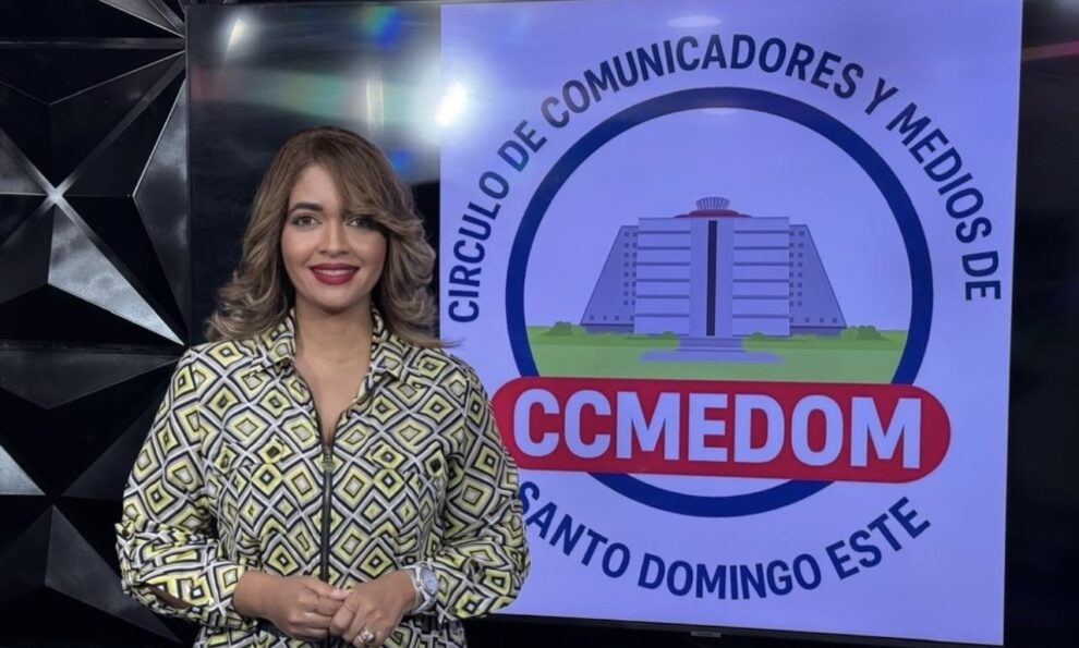 Nilda Alaniz asume la presidencia del Círculo de Comunicadores y Medios de Santo Domingo Este (CCMEDOM)