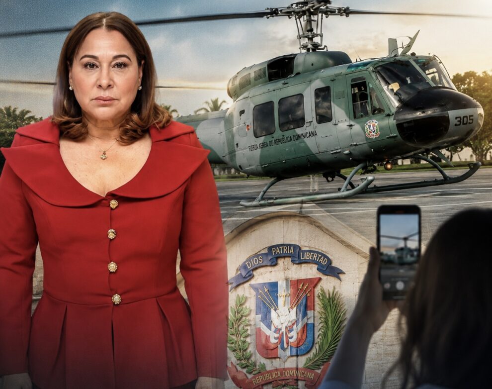 Uso de helicóptero militar por Mayra Jiménez genera cuestionamientos; estas aeronaves están reservadas para seguridad, defensa y emergencias