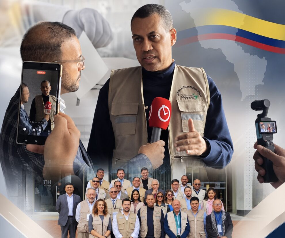 “Comprometidos con la observación electoral, la transparencia y el fortalecimiento de la democracia en nuestra región”, afirma Guido Gómez Mazara desde Colombia