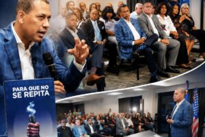 Guido Gómez Mazara comparte con la diáspora dominicana en Miami y presenta su libro Para que no se repita
