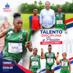 Juegos Escolares INEFI producen medallas en los Juegos Centroamericanos; Patricia Siné ganadora de oro de los 4x100 Santo Domingo 2026