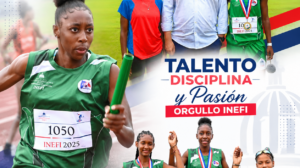Juegos Escolares INEFI producen medallas en los Juegos Centroamericanos; Patricia Siné ganadora de oro de los 4x100 Santo Domingo 2026