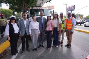 Indotel, Alcaldía del Distrito Nacional y sector eléctrico inician retiro de 300 kilómetros de cableado en desuso en la capital