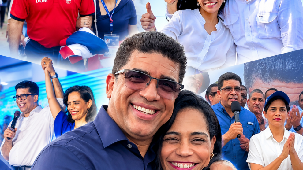 Alcalde Dío Astacio dedica mensaje de amor y gratitud a su esposa Evelyn García por su cumpleaños