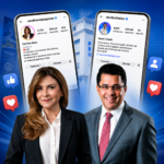 Carolina Mejía y David Collado se posicionan entre los políticos con más seguidores en Instagram en República Dominicana, con 598 mil y 600 mil, respectivamente